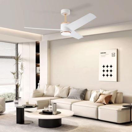 Immax NEO 07281L - LED+CCT Hämardatav laeventilaator BEAUTY LED/18W/230V 3000/4000/6000K Wi-Fi Tuya + kaugjuhtimispult