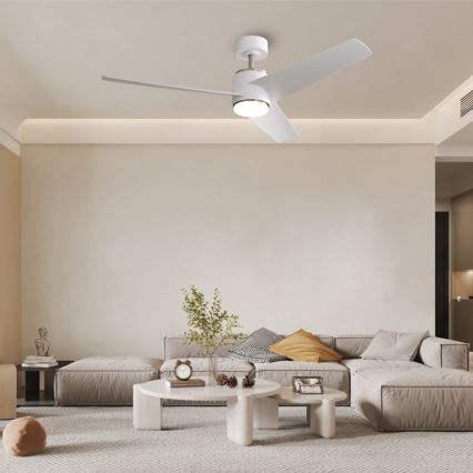 Immax NEO 07282L - LED+CCT Hämardatav laeventilaator BEAUTY LED/18W/230V 3000/4000/6000K Wi-Fi Tuya + kaugjuhtimispult