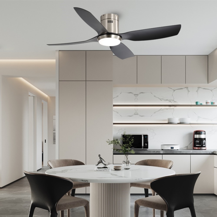Immax NEO 07282L - LED+CCT hämardatav laeventilaator PURE LED/24W/230V 3000/4000/6000K Wi-Fi Tuya + kaugjuhtimispult