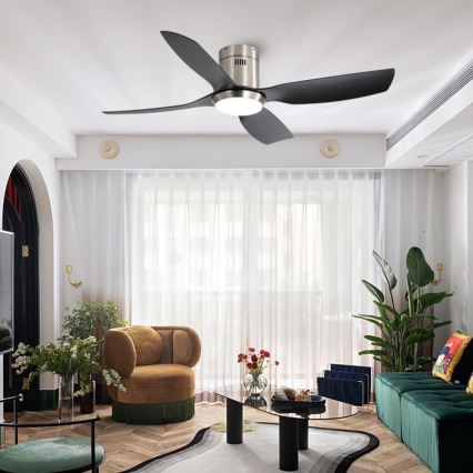 Immax NEO 07282L - LED+CCT hämardatav laeventilaator PURE LED/24W/230V 3000/4000/6000K Wi-Fi Tuya + kaugjuhtimispult