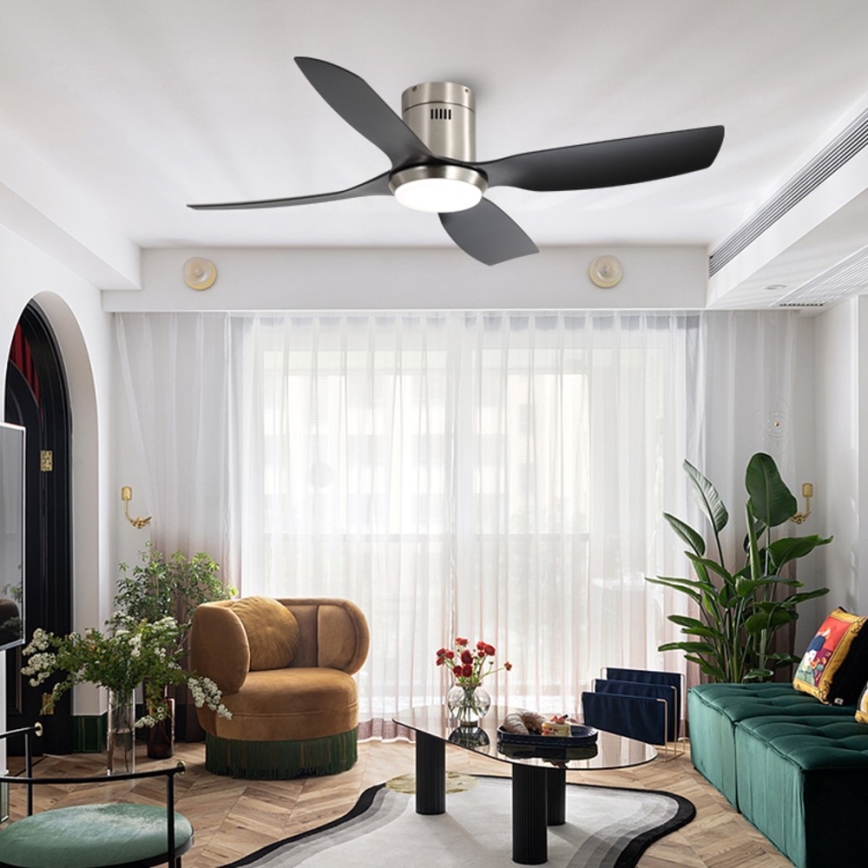 Immax NEO 07282L - LED+CCT hämardatav laeventilaator PURE LED/24W/230V 3000/4000/6000K Wi-Fi Tuya + kaugjuhtimispult