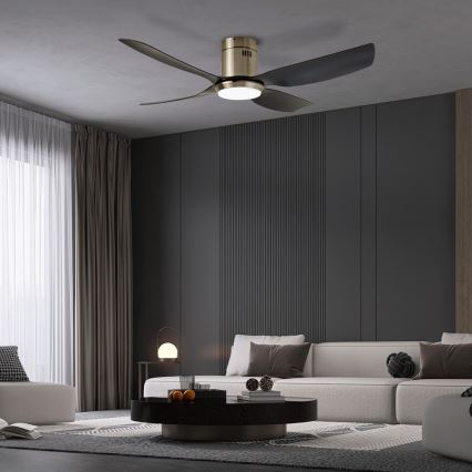 Immax NEO 07282L - LED+CCT hämardatav laeventilaator PURE LED/24W/230V 3000/4000/6000K Wi-Fi Tuya + kaugjuhtimispult