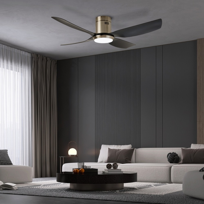 Immax NEO 07282L - LED+CCT hämardatav laeventilaator PURE LED/24W/230V 3000/4000/6000K Wi-Fi Tuya + kaugjuhtimispult