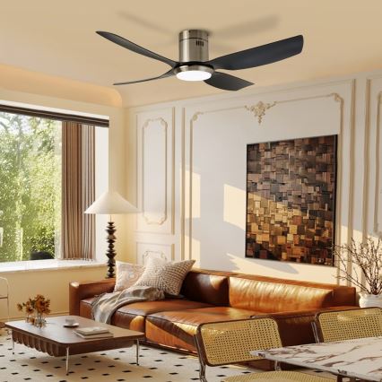 Immax NEO 07282L - LED+CCT hämardatav laeventilaator PURE LED/24W/230V 3000/4000/6000K Wi-Fi Tuya + kaugjuhtimispult