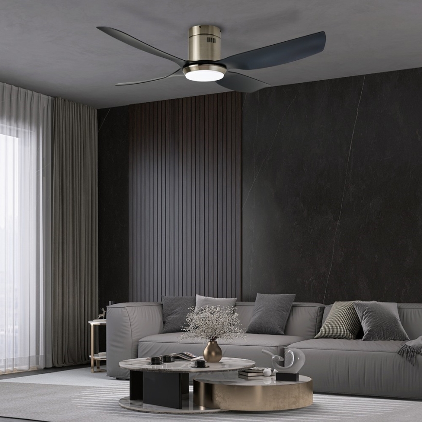 Immax NEO 07282L - LED+CCT hämardatav laeventilaator PURE LED/24W/230V 3000/4000/6000K Wi-Fi Tuya + kaugjuhtimispult