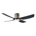 Immax NEO 07282L - LED+CCT hämardatav laeventilaator PURE LED/24W/230V 3000/4000/6000K Wi-Fi Tuya läbimõõt 132 cm + kaugjuhtimispult