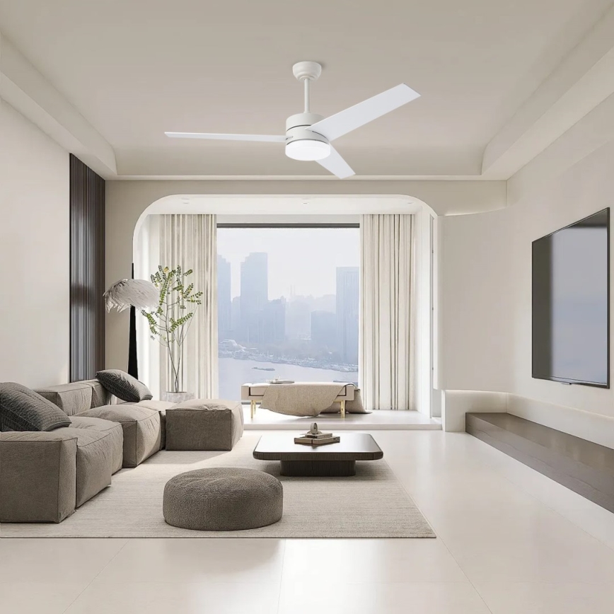 Immax NEO 07284L - LED+CCT hämardatav laeventilaator VARIABLE LED/24W/230V 3000/4000/6000K Wi-Fi Tuya + kaugjuhtimispult