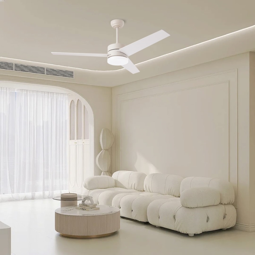Immax NEO 07284L - LED+CCT hämardatav laeventilaator VARIABLE LED/24W/230V 3000/4000/6000K Wi-Fi Tuya + kaugjuhtimispult