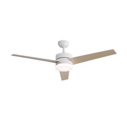 Immax NEO 07284L - LED+CCT hämardatav laeventilaator VARIABLE, LED 24 W, 230 V, 3000/4000/6000 K, Wi‑Fi (Tuya), Ø 132 cm + kaugjuhtimispult