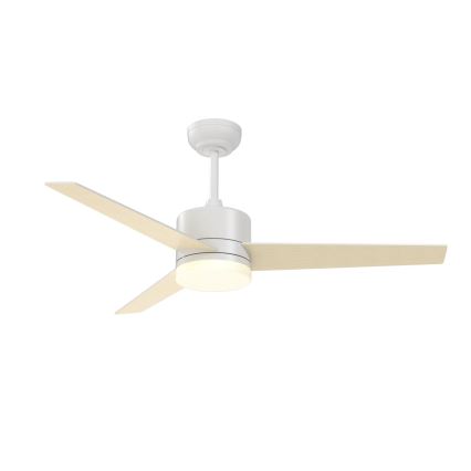 Immax NEO 07284L - LED+CCT hämardatav laeventilaator VARIABLE, LED 24 W, 230 V, 3000/4000/6000 K, Wi‑Fi (Tuya), Ø 132 cm + kaugjuhtimispult