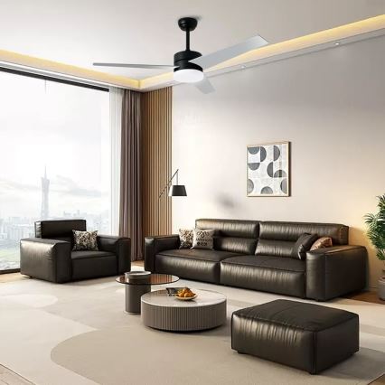 Immax NEO 07285L - LED+CCT hämardatav laeventilaator VARIABLE LED/24W/230V 3000/4000/6000K Wi-Fi Tuya + kaugjuhtimispult