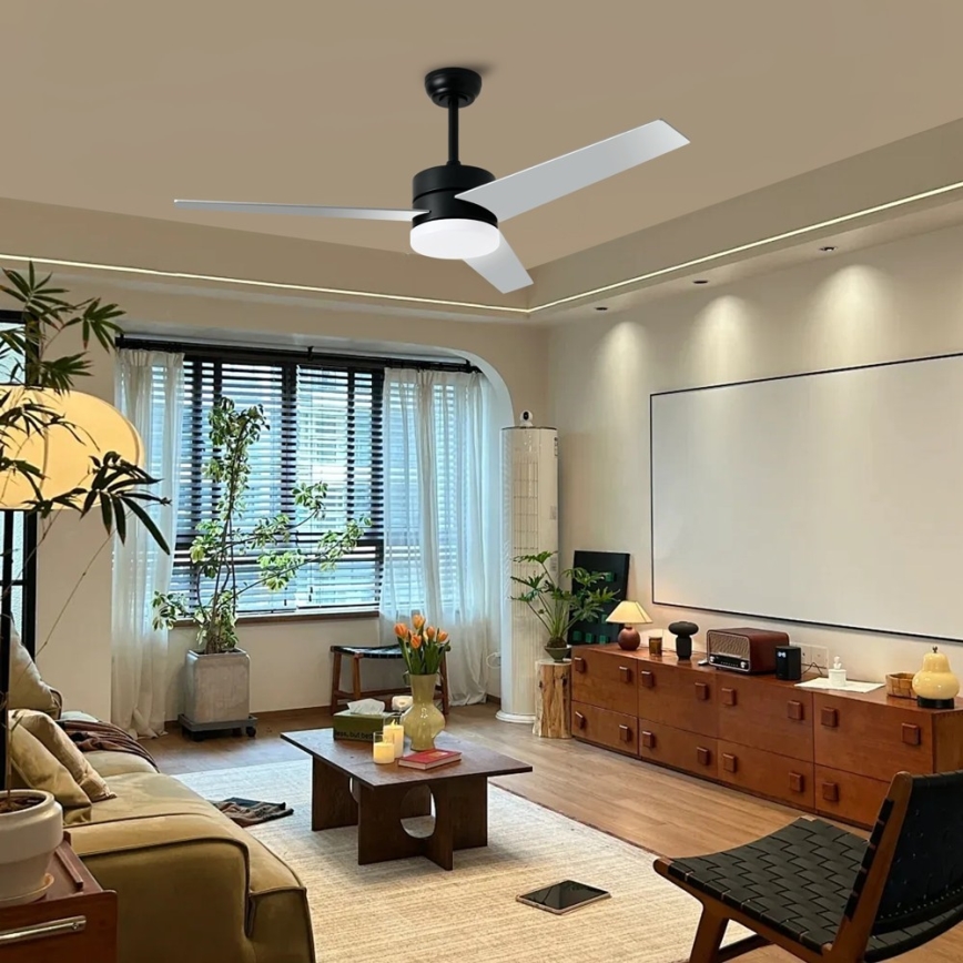 Immax NEO 07285L - LED+CCT hämardatav laeventilaator VARIABLE LED/24W/230V 3000/4000/6000K Wi-Fi Tuya + kaugjuhtimispult