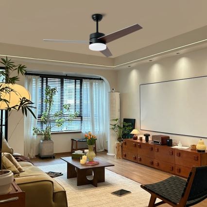 Immax NEO 07285L - LED+CCT hämardatav laeventilaator VARIABLE LED/24W/230V 3000/4000/6000K Wi-Fi Tuya + kaugjuhtimispult