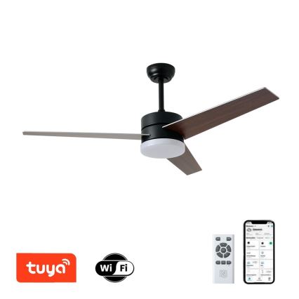 Immax NEO 07285L - LED+CCT hämardatav laeventilaator VARIABLE LED/24W/230V 3000/4000/6000K Wi-Fi Tuya + kaugjuhtimispult