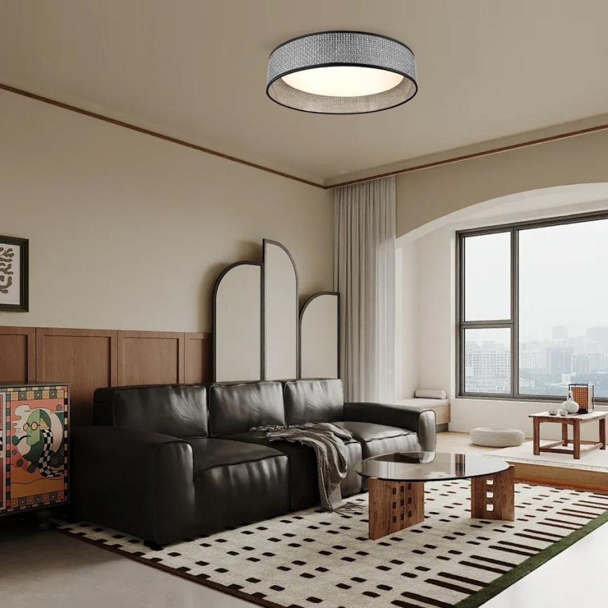 Immax NEO 07287L - LED+CCT Hämardatav laevalgusti LONA LED/36W/230V 3000-6000K Wi-Fi Tuya, läbimõõt 45,5 cm + kaugjuhtimispult