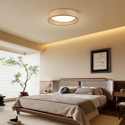 Immax NEO 07288L - LED+CCT hämardatav laevalgusti LONA LED/36W/230V 3000-6000K Wi-Fi Tuya läbimõõt 45,5 cm + kaugjuhtimispult
