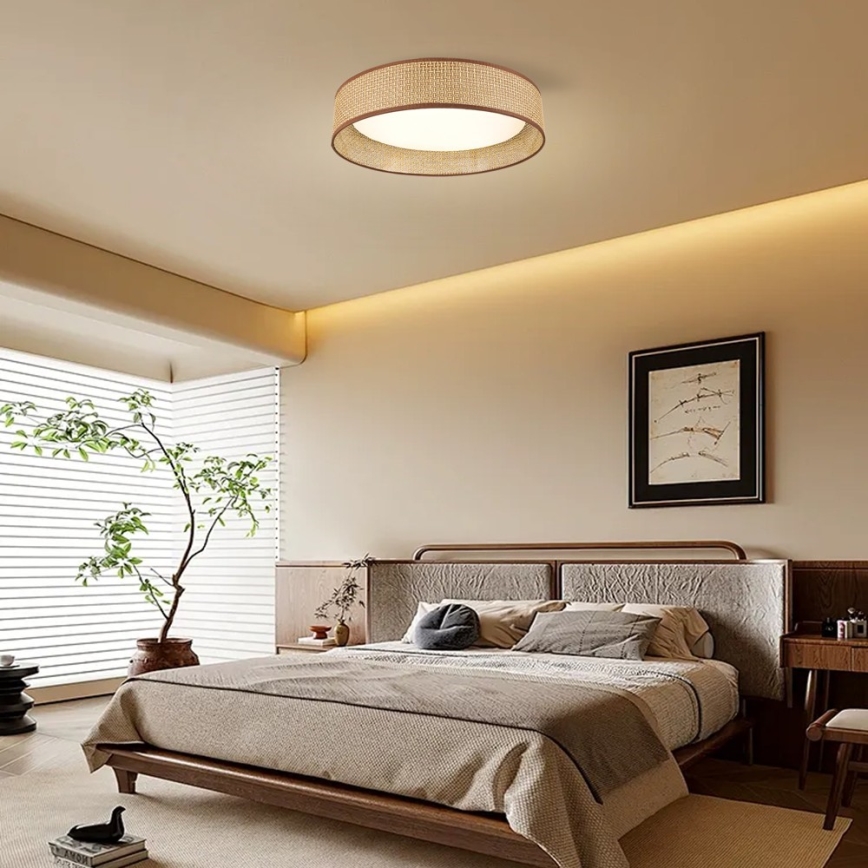 Immax NEO 07288L - LED+CCT hämardatav laevalgusti LONA LED/36W/230V 3000-6000K Wi-Fi Tuya läbimõõt 45,5 cm + kaugjuhtimispult