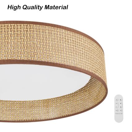 Immax NEO 07288L - LED+CCT hämardatav laevalgusti LONA LED/36W/230V 3000-6000K Wi-Fi Tuya läbimõõt 45,5 cm + kaugjuhtimispult