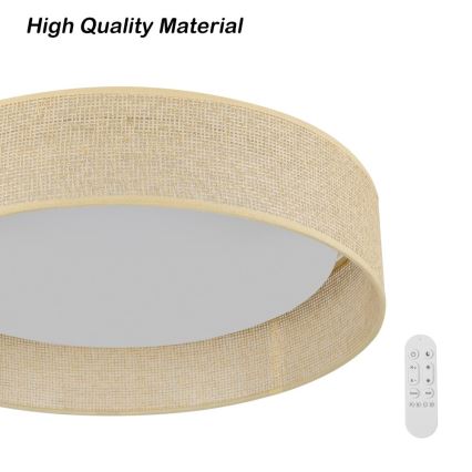 Immax NEO 07289L - LED+CCT hämardatav laelamp LONA LED/36W/230V 3000-6000K Wi-Fi Tuya läbimõõt 45,5 cm + kaugjuhtimispult