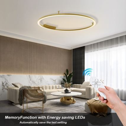 Immax NEO 07290-120G - LED+CCT hämardatav laelamp FINO LED/55W/230V 2700-6500K Tuya, läbimõõt 120 cm + kaugjuhtimispult