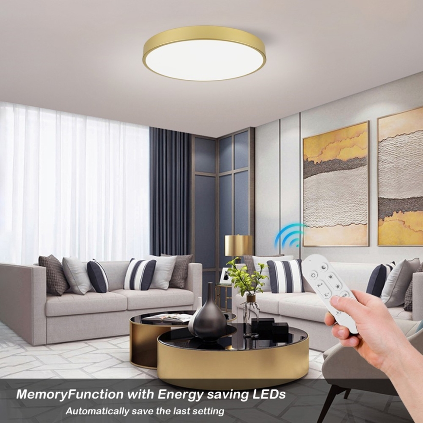 Immax NEO 07293L - LED+CCT hämardatav laelamp SEMPLICI LED/60W/230V 2700-6500K läbimõõt 60 cm + kaugjuhtimispult