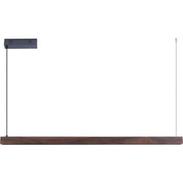 Immax NEO 07300L - MADEIRA LED hämardatav ripplühter kaablil LED/26W/230V Wi‑Fi Tuya 122 cm pähkel + kaugjuhtimispult