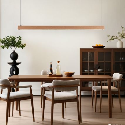 Immax NEO 07303L - hämardatav LED-rippvalgusti riputustrossil MADEIRA LED/26W/230V Wi‑Fi Tuya 122 cm tamm + kaugjuhtimispult