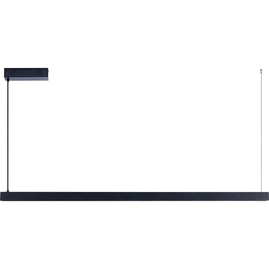 Immax NEO 07307L - LED hämardatav rippvalgusti kaabliga MADEIRA LED/33W/230V Wi-Fi Tuya 152 cm must + kaugjuhtimispult