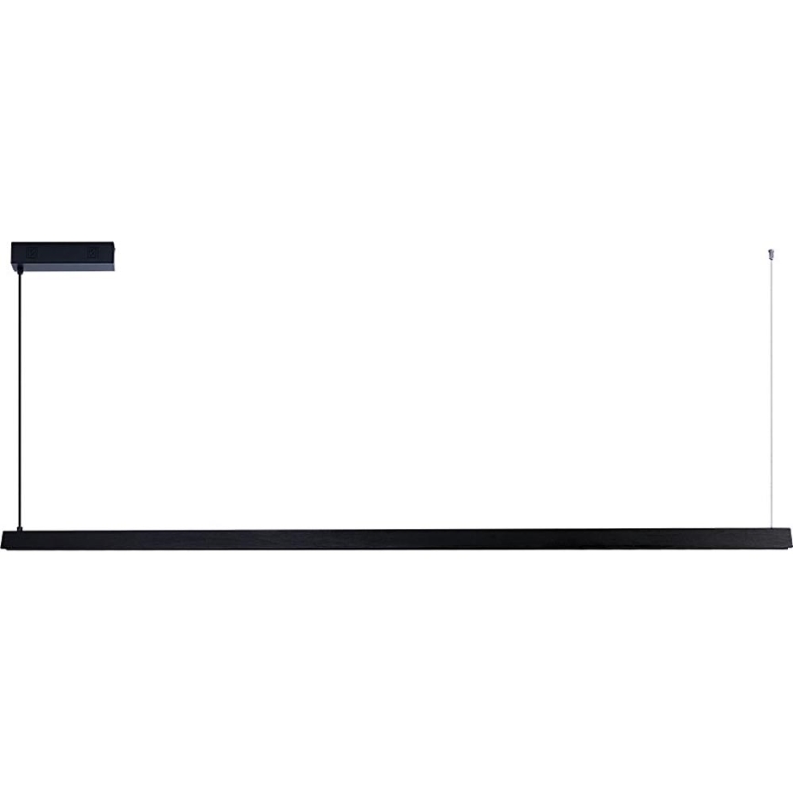 Immax NEO 07308L - hämardatav rippvalgusti kaablil MADEIRA LED/44W/230V Wi-Fi Tuya 202 cm must + kaugjuhtimispult