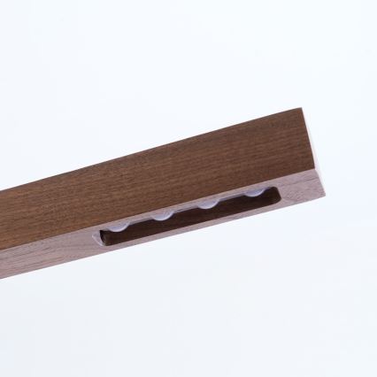 Immax NEO 07309L - LED-hämardatav rippvalgusti kaablil anduriga MADEIRA LED/37W/230V 157 cm pähkel