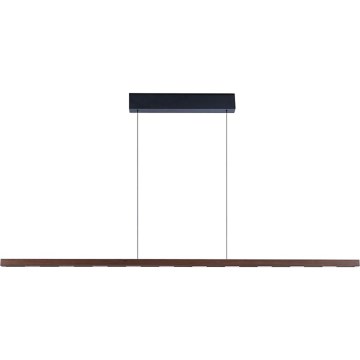 Immax NEO 07309L - LED-hämardatav rippvalgusti kaablil anduriga MADEIRA LED/37W/230V 157 cm pähkel