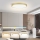 Immax NEO 07312L - hämardatav laelamp SEMPLICI LED, 128 W, 230 V, läbimõõt 100 cm, Wi-Fi Tuya, kuldne + kaugjuhtimispult