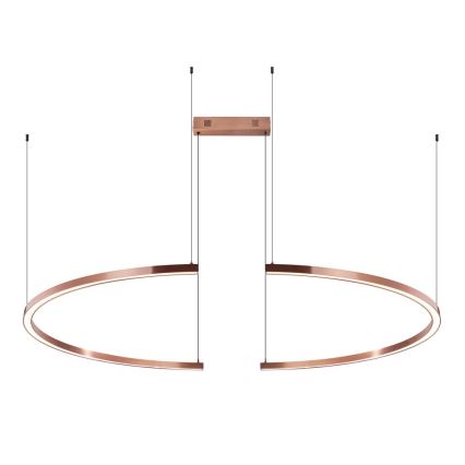 Immax NEO 07328L - FINO hämardatav LED-ripats riputuskaabliga LED/72W/230V 120 cm roosakuldne Tuya + kaugjuhtimispult