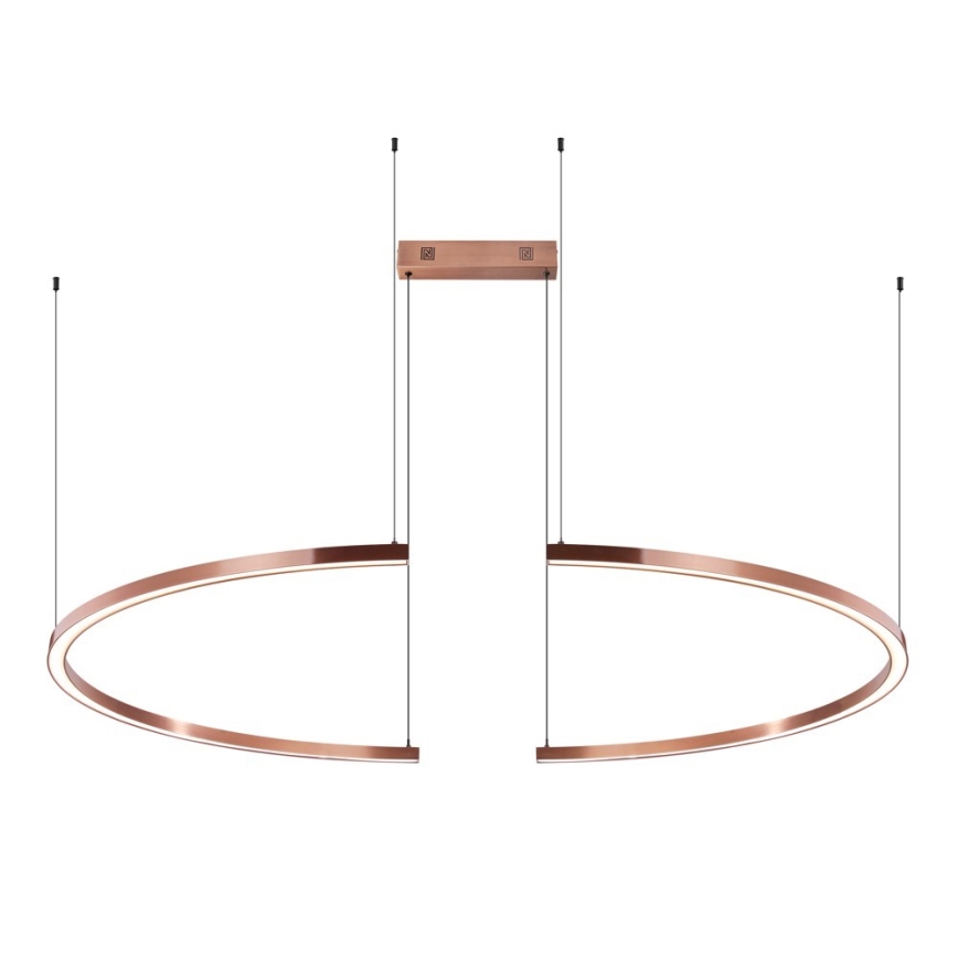 Immax NEO 07328L - FINO hämardatav LED-ripats riputuskaabliga LED/72W/230V 120 cm roosakuldne Tuya + kaugjuhtimispult