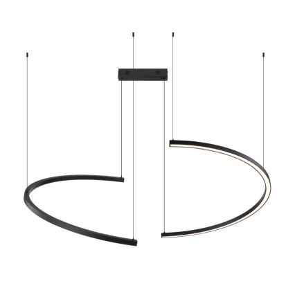 Immax NEO 07329L - LED hämardatav rippvalgusti kaablil FINO LED/72W/230V 120 cm must Tuya + kaugjuhtimispult