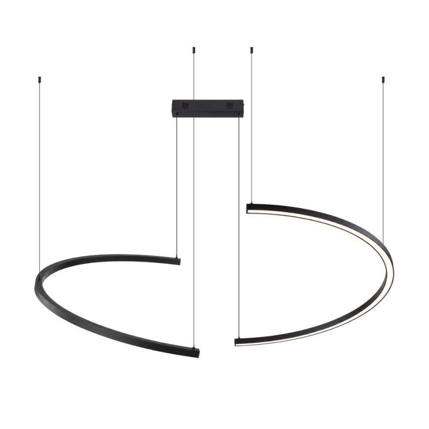 Immax NEO 07329L - LED hämardatav rippvalgusti kaablil FINO LED/72W/230V 120 cm must Tuya + kaugjuhtimispult
