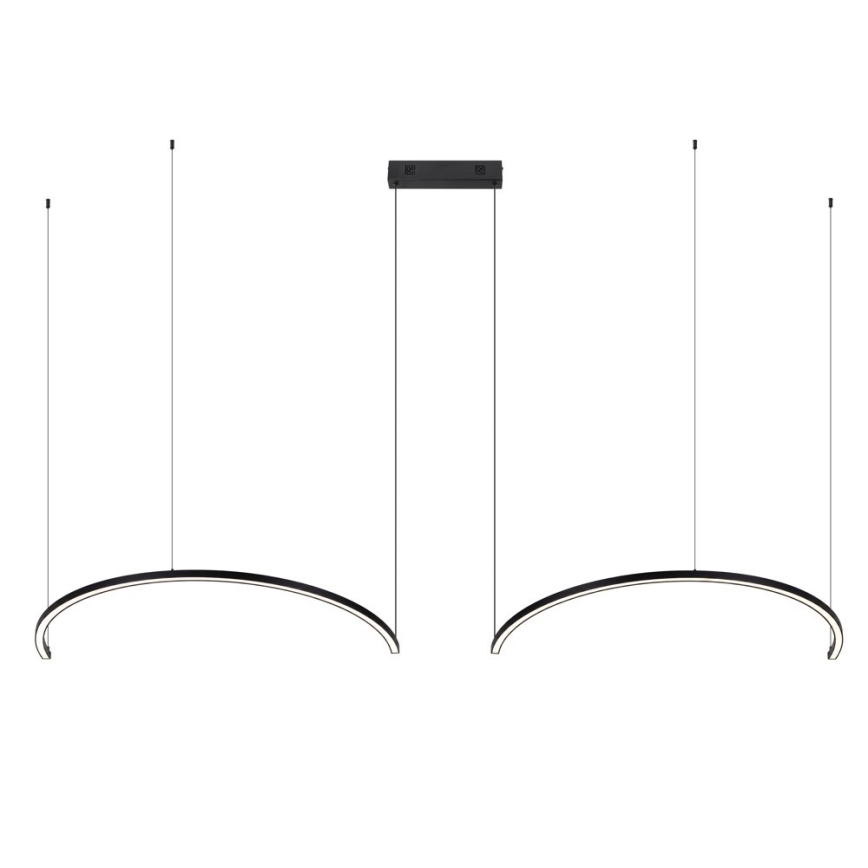 Immax NEO 07329L - LED hämardatav rippvalgusti kaablil FINO LED/72W/230V 120 cm must Tuya + kaugjuhtimispult