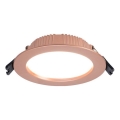 Immax NEO 07330L - hämardatav LED-sisseehitatud laevalgusti DOWN LED/12W/230V Wi-Fi Tuya Ø 12 cm roosakuld