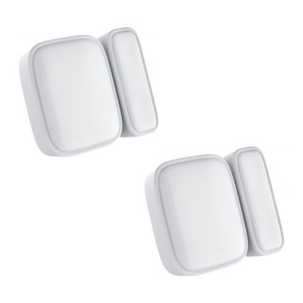 Immax NEO 07511L - KOMPLEKT 2x Magnetiga akna- ja ukseandur SMART 1xCR2032  Zigbee Tuya