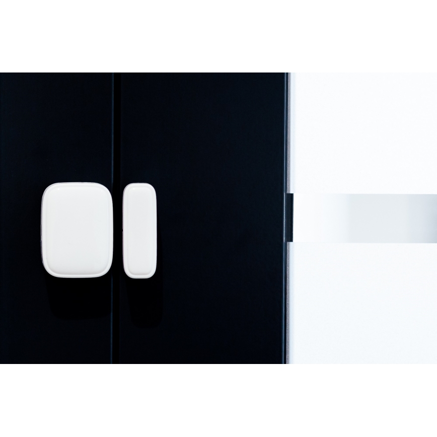 Immax NEO 07511L - KOMPLEKT 2x Magnetiga akna- ja ukseandur SMART 1xCR2032  Zigbee Tuya