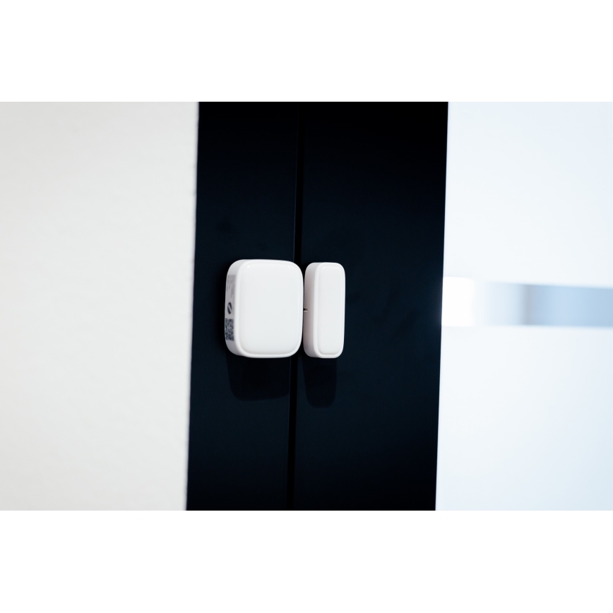 Immax NEO 07511L - KOMPLEKT 2x Magnetiga akna- ja ukseandur SMART 1xCR2032  Zigbee Tuya