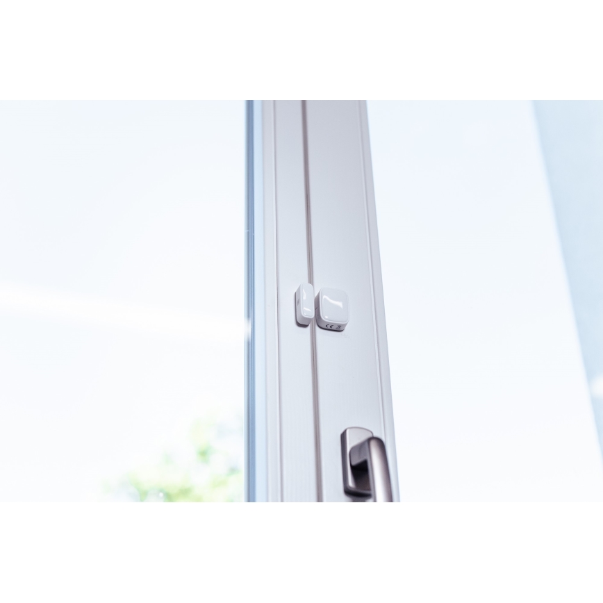 Immax NEO 07511L - KOMPLEKT 2x Magnetiga akna- ja ukseandur SMART 1xCR2032  Zigbee Tuya