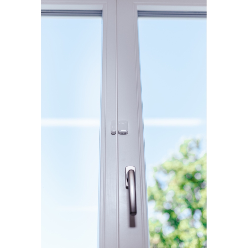 Immax NEO 07511L - KOMPLEKT 2x Magnetiga akna- ja ukseandur SMART 1xCR2032  Zigbee Tuya