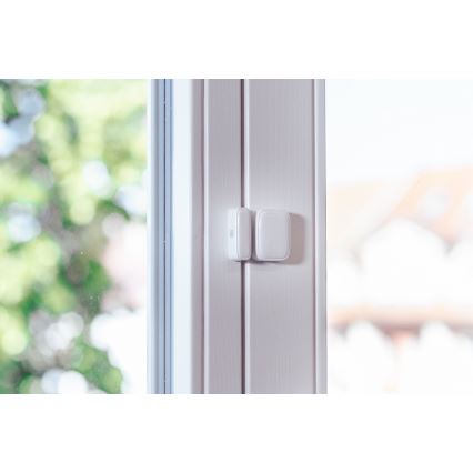 Immax NEO 07511L - KOMPLEKT 2x Magnetiga akna- ja ukseandur SMART 1xCR2032  Zigbee Tuya