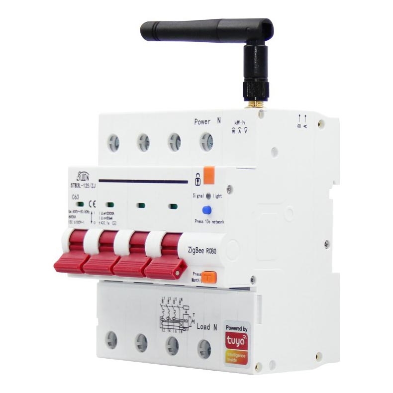 Immax NEO 07531L - Nutikas kaitselüliti 3-faasiline 1-63A