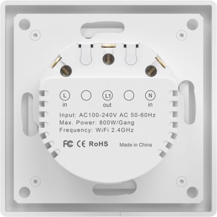 Immax NEO 07538L - 1-nupuline SMART-lüliti 230 V, Wi-Fi (Tuya)