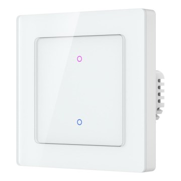 Immax NEO 07539L - Kahe nupuga nutikas lüliti 230 V, Wi-Fi, Tuya