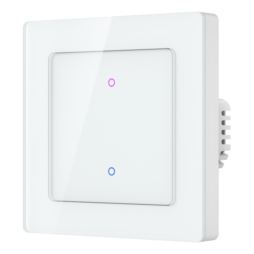 Immax NEO 07539L - Kahe nupuga nutikas lüliti 230 V, Wi-Fi, Tuya