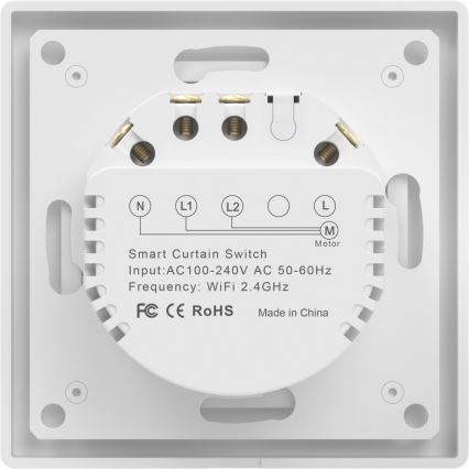 Immax NEO 07540L - Nutikas lüliti lamellikardinate ja ruloode juhtimiseks, 230 V, Wi‑Fi Tuya