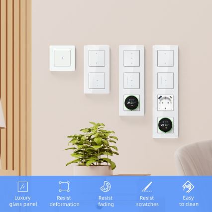 Immax NEO 07542L - Raam lülitite, pistikupesade ja termostaatide jaoks 3Z